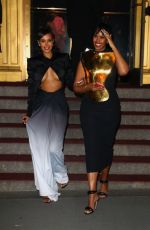 MAYA JAMA and SABRINA DHOWRE ELBA Arrives at 2022 Prince