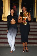 MAYA JAMA and SABRINA DHOWRE ELBA Arrives at 2022 Prince