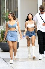 MC MIRELLA and Harry Jowsey Out at Century City Mall in Los Angeles 04/26/2022
