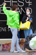 MEADOW WALKER and Louis Thornton-Allan Out Shopping in New York 04/15/2022