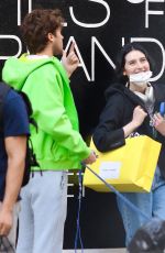 MEADOW WALKER and Louis Thornton-Allan Out Shopping in New York 04/15/2022