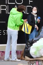 MEADOW WALKER and Louis Thornton-Allan Out Shopping in New York 04/15/2022