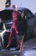 MEGAN FOX and MGK at Catch LA in West Hollywood 04/23/2022