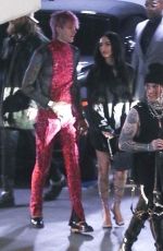 MEGAN FOX and MGK at Catch LA in West Hollywood 04/23/2022