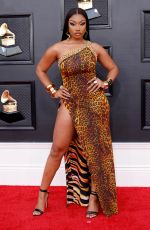 MEGAN THEE STALLION at 64th Annual Grammy Awards in Las Vegas 04/03/2022