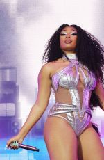 MEGAN THEE STALLION Performs at Coachella in Indio 04/16/2022