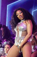 MEGAN THEE STALLION Performs at Coachella in Indio 04/16/2022