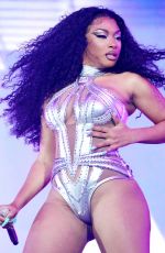 MEGAN THEE STALLION Performs at Coachella in Indio 04/16/2022