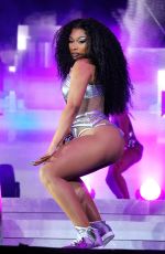MEGAN THEE STALLION Performs at Coachella in Indio 04/16/2022