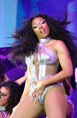 MEGAN THEE STALLION Performs at Coachella in Indio 04/16/2022