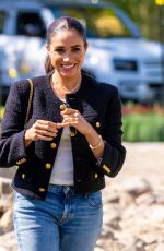 MEGHAN MARKLE at Land Rover Challenge at Invictus Games in Den Haag 04/16/2022