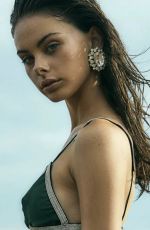 MEIKA WOOLLARD at a Photoshoot 04/09/2022