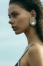 MEIKA WOOLLARD at a Photoshoot 04/09/2022