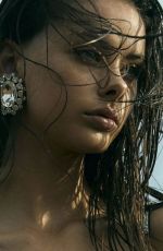MEIKA WOOLLARD at a Photoshoot 04/09/2022