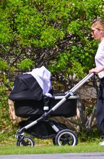 MIA GOTH Out with Her Baby at a Local Park in Pasadena 04/20/2022