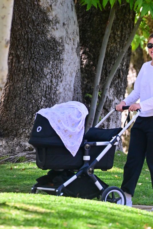 MIA GOTH Out with Her Baby at a Local Park in Pasadena 04/20/2022