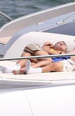MIA REGAN and Romeo Beckham on Vacation in Miami 04/07/2022