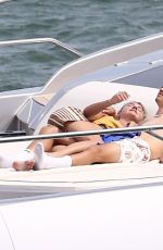 MIA REGAN and Romeo Beckham on Vacation in Miami 04/07/2022