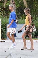 MIA REGAN and Romeo Beckham on Vacation in Miami 04/07/2022