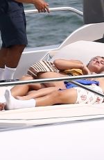 MIA REGAN and Romeo Beckham on Vacation in Miami 04/07/2022
