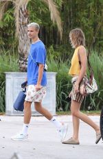 MIA REGAN and Romeo Beckham on Vacation in Miami 04/07/2022