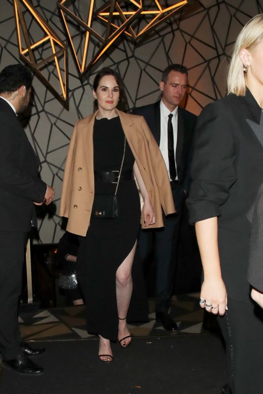 MICHELLE DOCKERY Arrives at Downton Abbey: A New Era Premiere Afterparty in London 04/25/2022