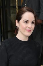 MICHELLE DOCKERY Heading to The One Show in London 04/26/2022