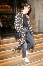 MICHELLE DOCKERY Leaves Her Hotel London 04/26/2022