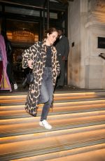 MICHELLE DOCKERY Leaves Her Hotel London 04/26/2022