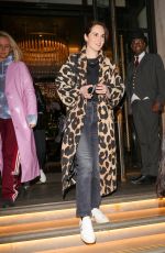 MICHELLE DOCKERY Leaves Her Hotel London 04/26/2022