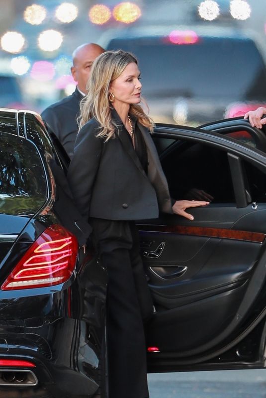 MICHELLE PFEIFFER Arrives at The First Lady Premiere at Directors Guild in West Hollywood 04/14/2022