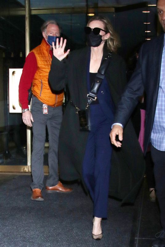 MICHELLE PFEIFFER Leaves Today Show in New York 04/07/2022