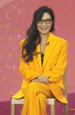 MICHELLE YEOH at Today Show to Promotes Everywhere All at Once in New York 04/07/2022