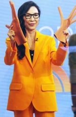 MICHELLE YEOH at Today Show to Promotes Everywhere All at Once in New York 04/07/2022