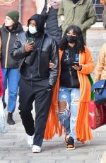 MICHI NOGAMI and Brandon Marshall on Vacation in Venice 04/03/2022