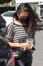 MILA KUNIS Out and About in Beverly Hills 04/05/2022