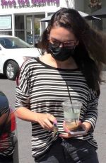 MILA KUNIS Out and About in Beverly Hills 04/05/2022