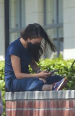 MILA KUNIS Out and About in Los Angeles 04/26/2022