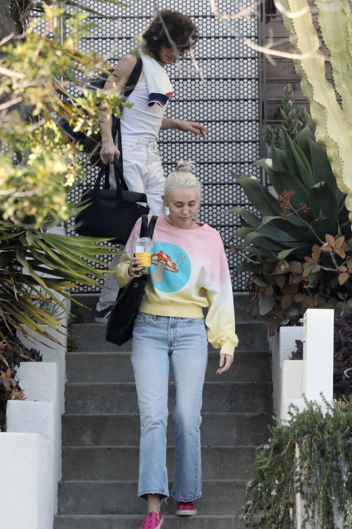 MILEY CYRUS and Maxx Morando Out in Los Angeles 04/19/2022 – HawtCelebs