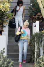 MILEY CYRUS and Maxx Morando Out in Los Angeles 04/19/2022