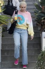 MILEY CYRUS and Maxx Morando Out in Los Angeles 04/19/2022