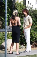 MILEY CYRUS and Maxx Morando Out in West Hollywood 04/14/2022