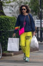 MINNIE DRIVER Out Shopping in West London 04/22/2022
