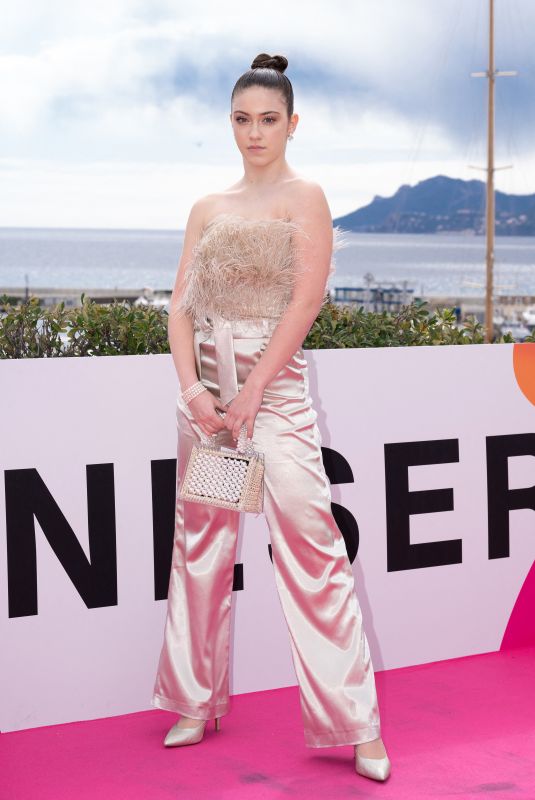 MISHEL RIABOY at The Lesson Photocall at 5th Canneseries Festival 04/02/2022