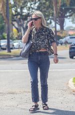 MOLLY SIMS Out and Abouot in Santa Monica 04/27/2022