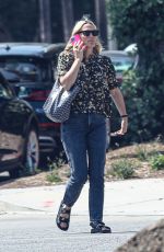 MOLLY SIMS Out and Abouot in Santa Monica 04/27/2022
