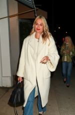 MOLLY SIMS Out for Dinner at Giorgio Baldi in Santa Monica 03/31/2022
