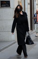 MONICA BELLUCCI Out Shopping in Milan 04/05/2022