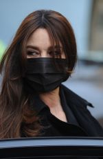 MONICA BELLUCCI Out Shopping in Milan 04/05/2022