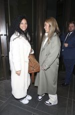 MONTANA BROWN and VICK HOPE Arrives at Boots No7’s Pro Derm Scan Launch Party at Londoner Hotel 04/05/2022